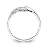 Gold Polished Wave Rings