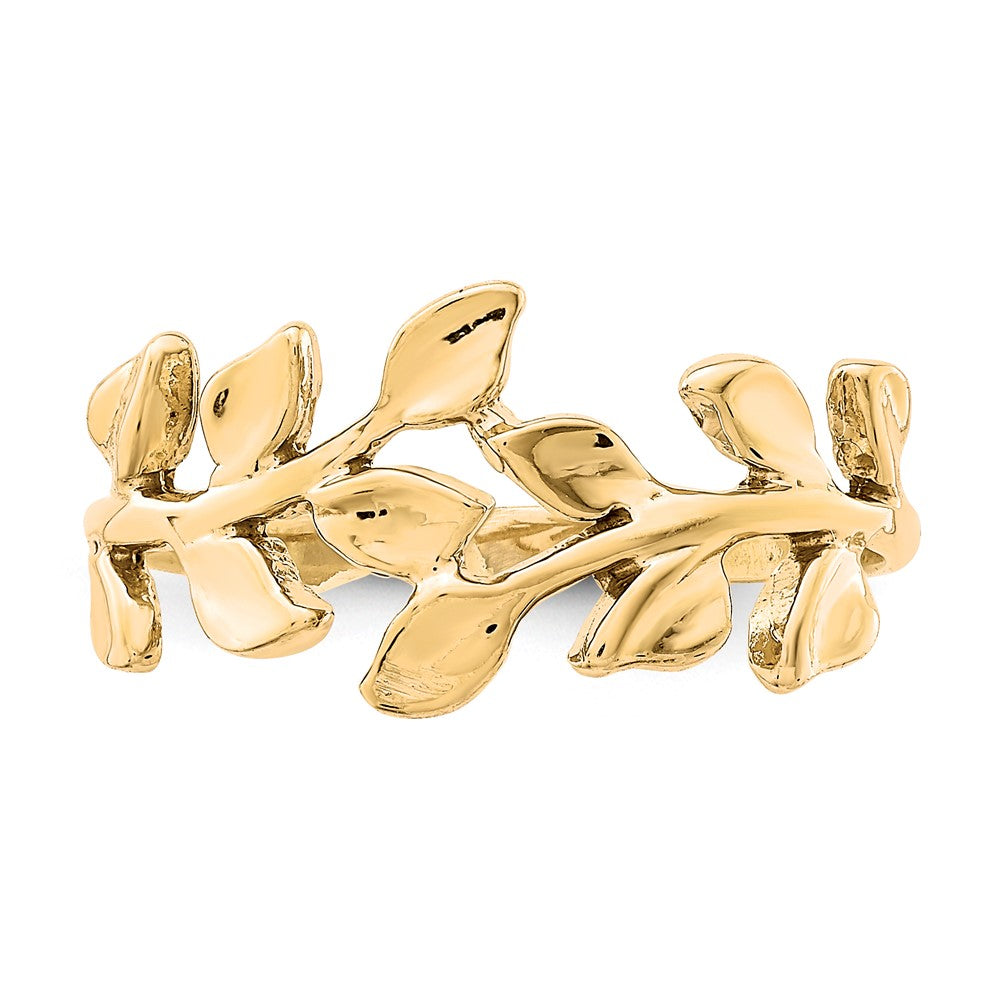 Gold Polished Vine Rings