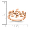 Gold Polished Vine Rings