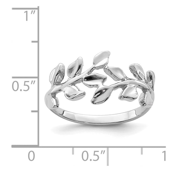 Gold Polished Vine Rings
