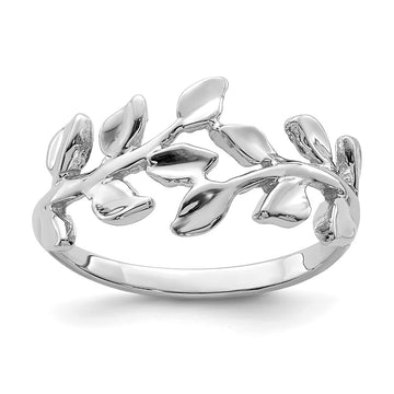 Gold Polished Vine Rings
