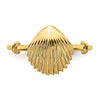 14K Polished Shell Ring
