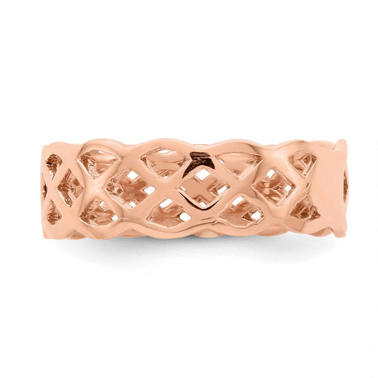 Gold Polished Celtic Knot Rings