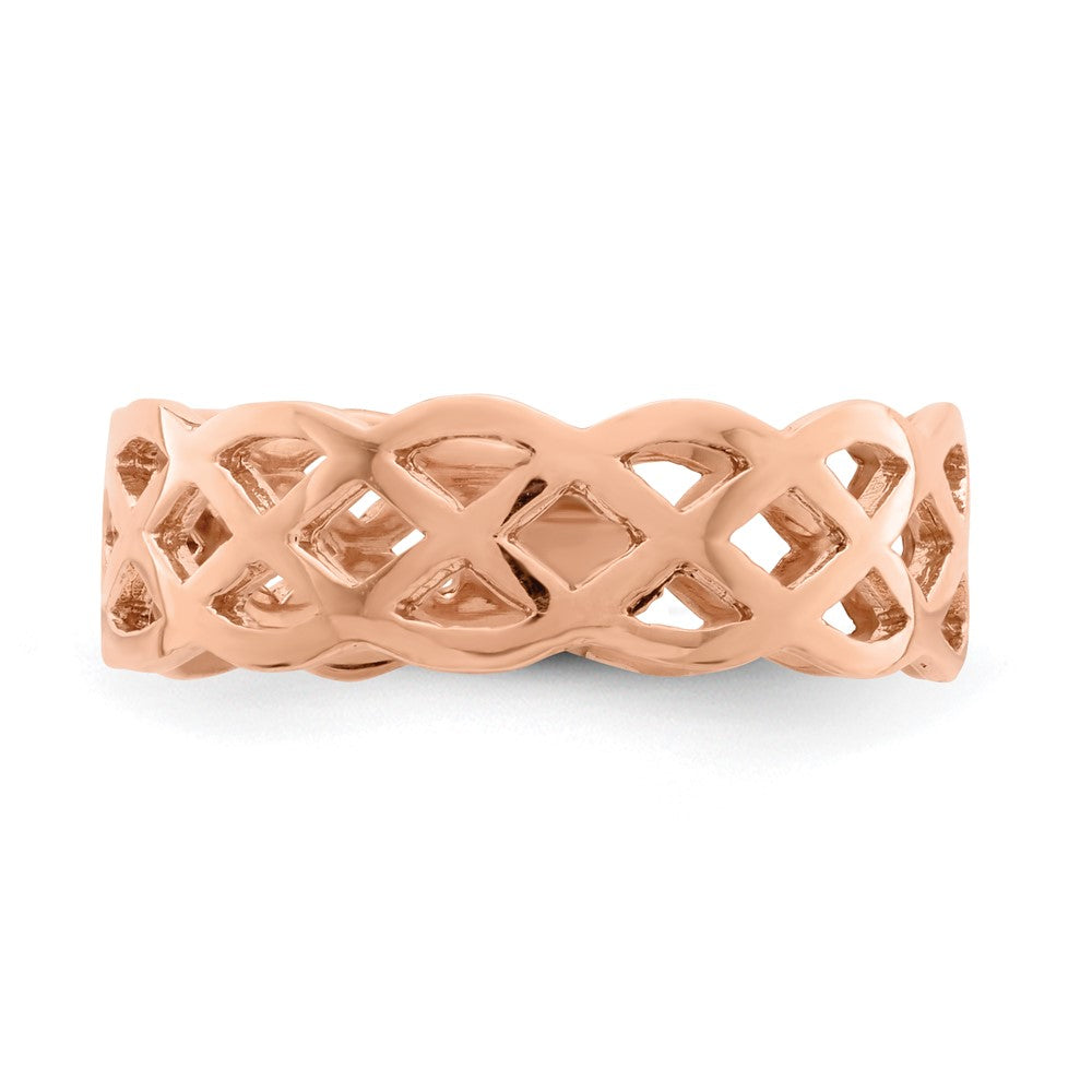 Gold Polished Celtic Knot Rings