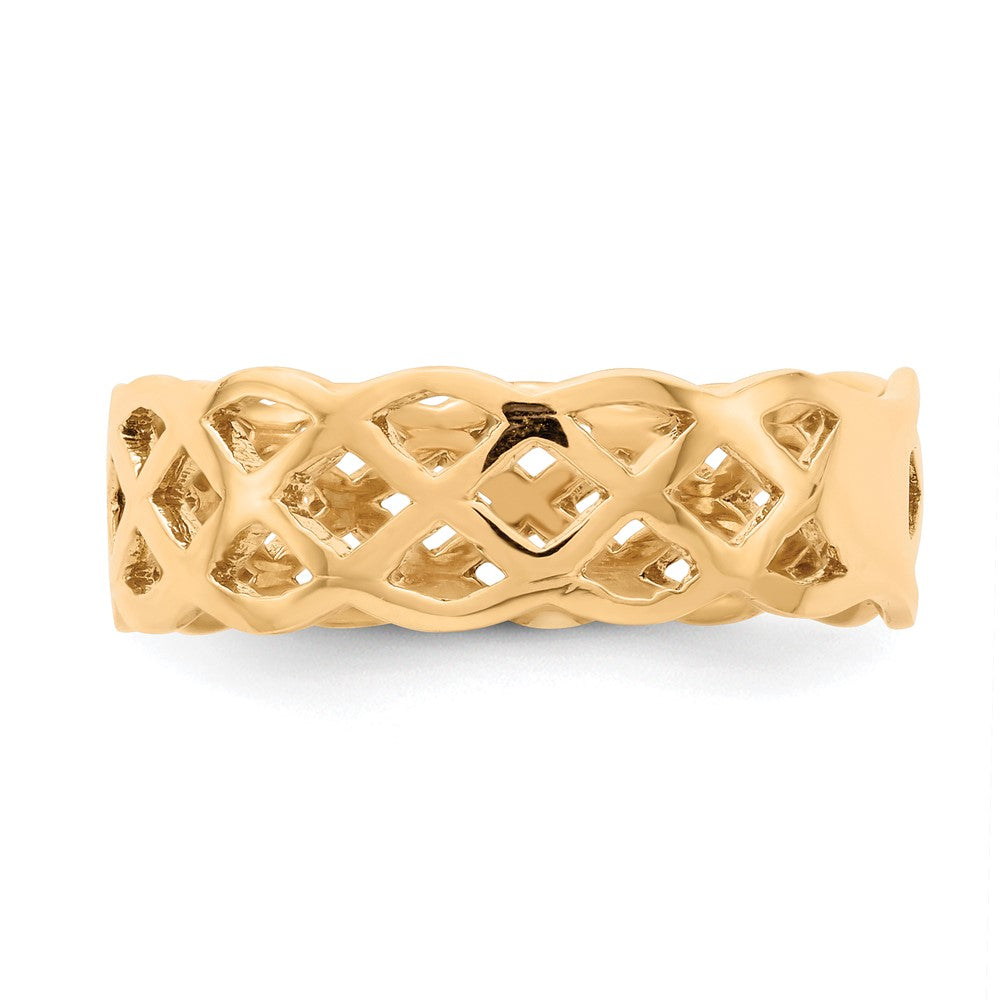 Gold Polished Celtic Knot Rings