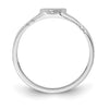 Gold Polished Children's Signet Rings