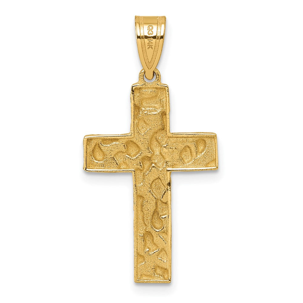 Gold Latin Cross Pendant