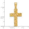 Gold Latin Cross Pendant
