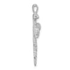 Gold Holy Matrimony Cross Pendant