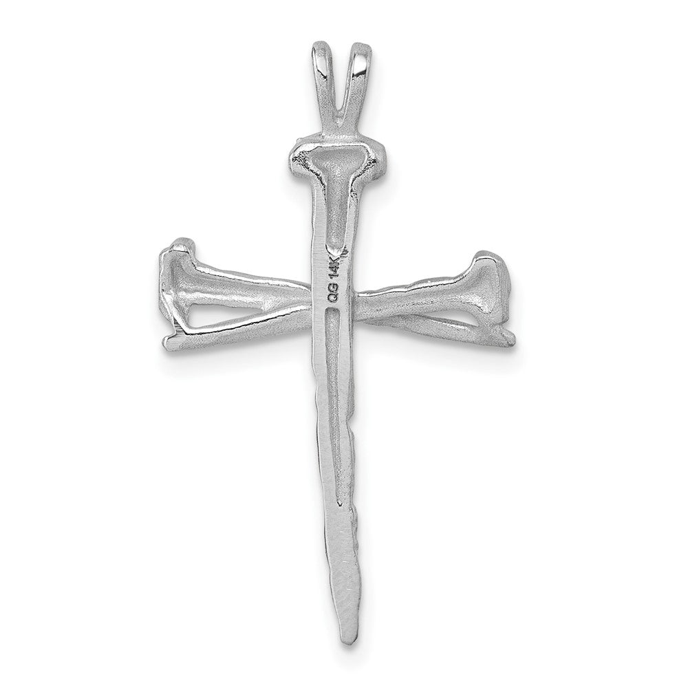 Gold Holy Matrimony Cross Pendant