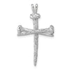 Gold Holy Matrimony Cross Pendant