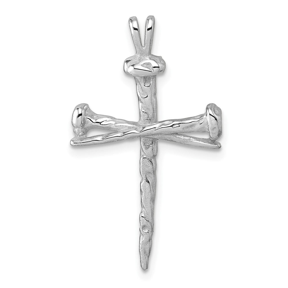 Gold Holy Matrimony Cross Pendant