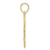 14k Cut-out Flying Eagle Pendant