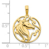 14k Unicorn Pendant
