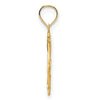 14k Fancy Celtic Knot Design Pendant
