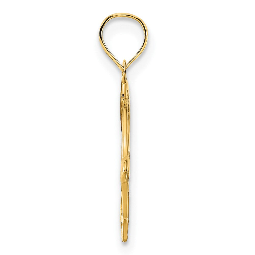 14k Fancy Celtic Knot Design Pendant