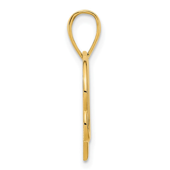 14k Fancy Heart Pendant