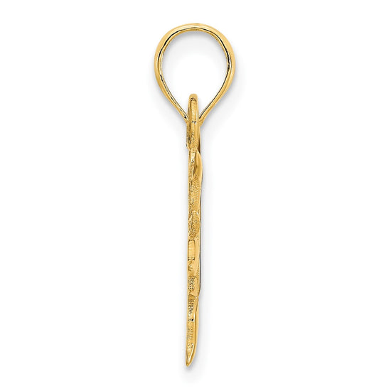 14k Epoxy I LOVE MY SUNSHINE Sun Pendant