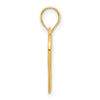 14k Fancy Two Hearts Pendant