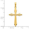 14k Fancy Cross Pendant