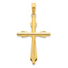 14k Fancy Cross Pendant