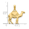 14k Camel with Fancy Saddle Charm
