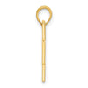 14k Polished Greek Cross Pendant