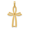 14KY Fancy Cross Charm