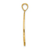 14K Polished Sailboat Charm