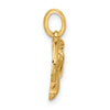 14k Fancy Pretzel Charm