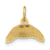 14k 3-D Fancy Croissant Charm