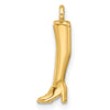 14k Fancy Thigh High Boot Charm