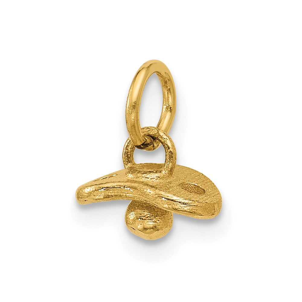14K Polished Baby Pacifier Pendant