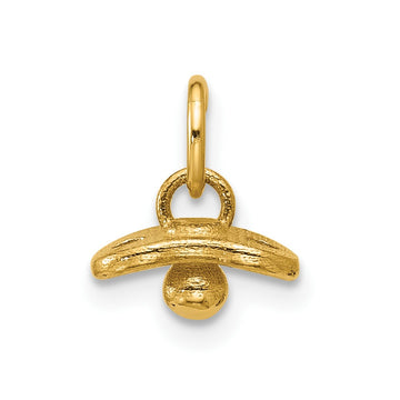 14K Polished Baby Pacifier Pendant