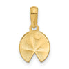 14K Polished Lily Pad Pendant