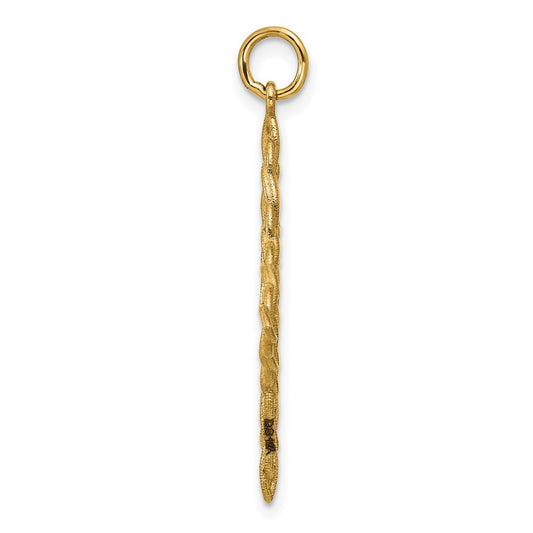 14K Polished Celtic Knot Pendant