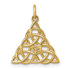 14K Polished Celtic Knot Pendant
