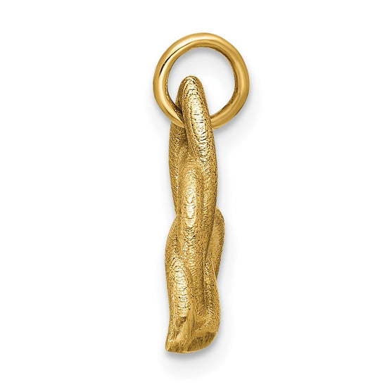 14K Polished Celtic Knot Pendant