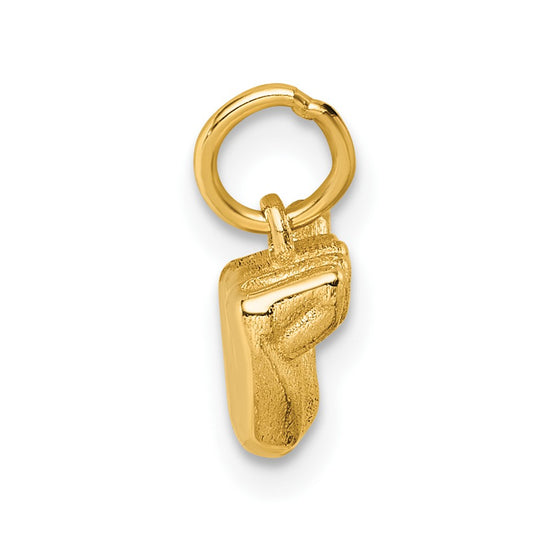 Gold ASL Alphabet Pendant