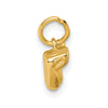 Gold ASL Alphabet Pendant