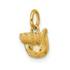 Gold ASL Alphabet Pendant
