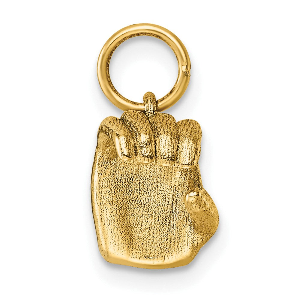 Gold ASL Alphabet Pendant