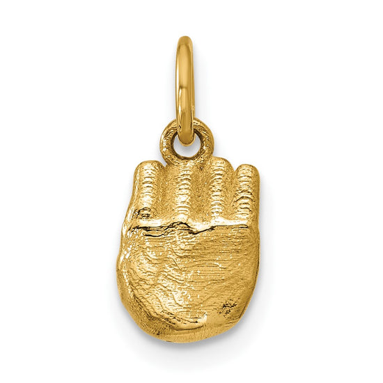 Gold ASL Alphabet Pendant