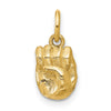 Gold ASL Alphabet Pendant