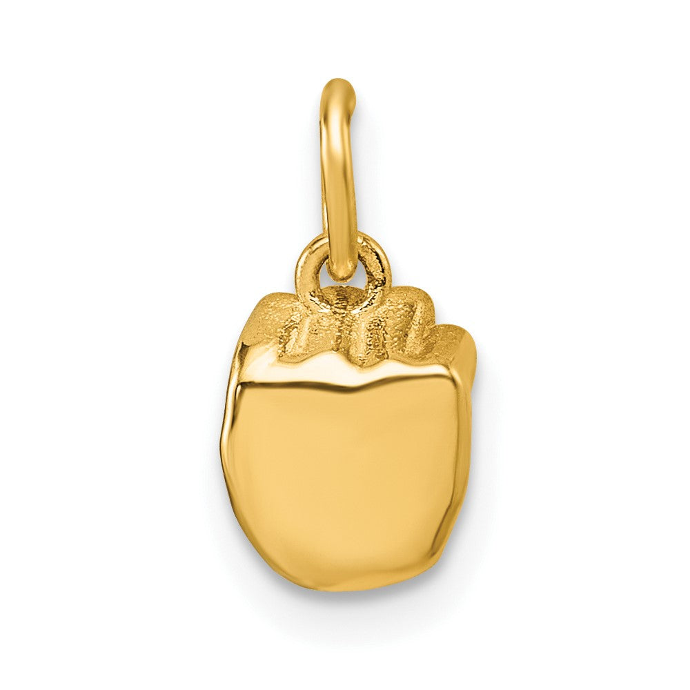 Gold ASL Alphabet Pendant