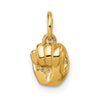 Gold ASL Alphabet Pendant