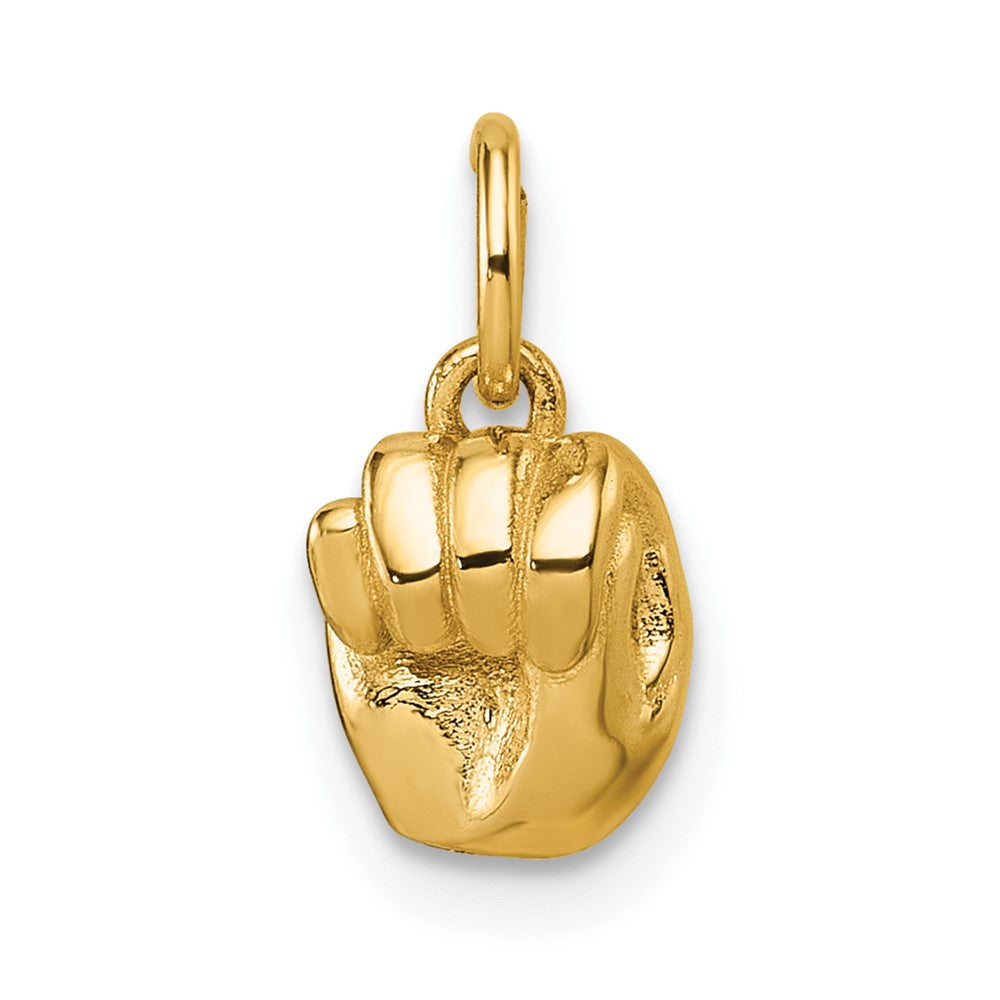 Gold ASL Alphabet Pendant