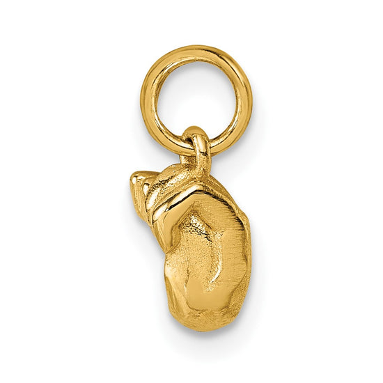 Gold ASL Alphabet Pendant
