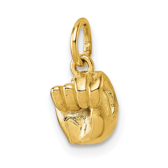 Gold ASL Alphabet Pendant