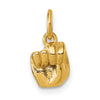 Gold ASL Alphabet Pendant